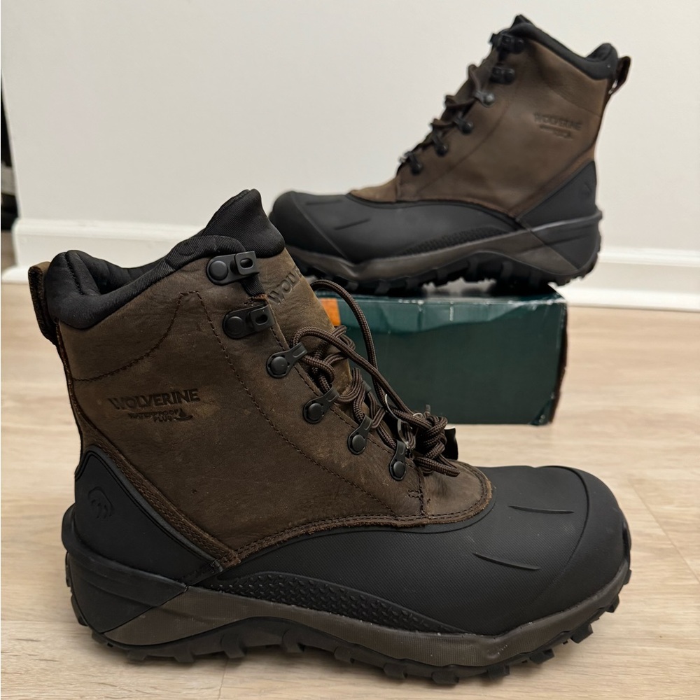 Wolverine W881015 Frost 6" Leather Work Snow Boots